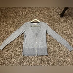 Banana Republic Grey Women's Cardigan Sweater Size XS